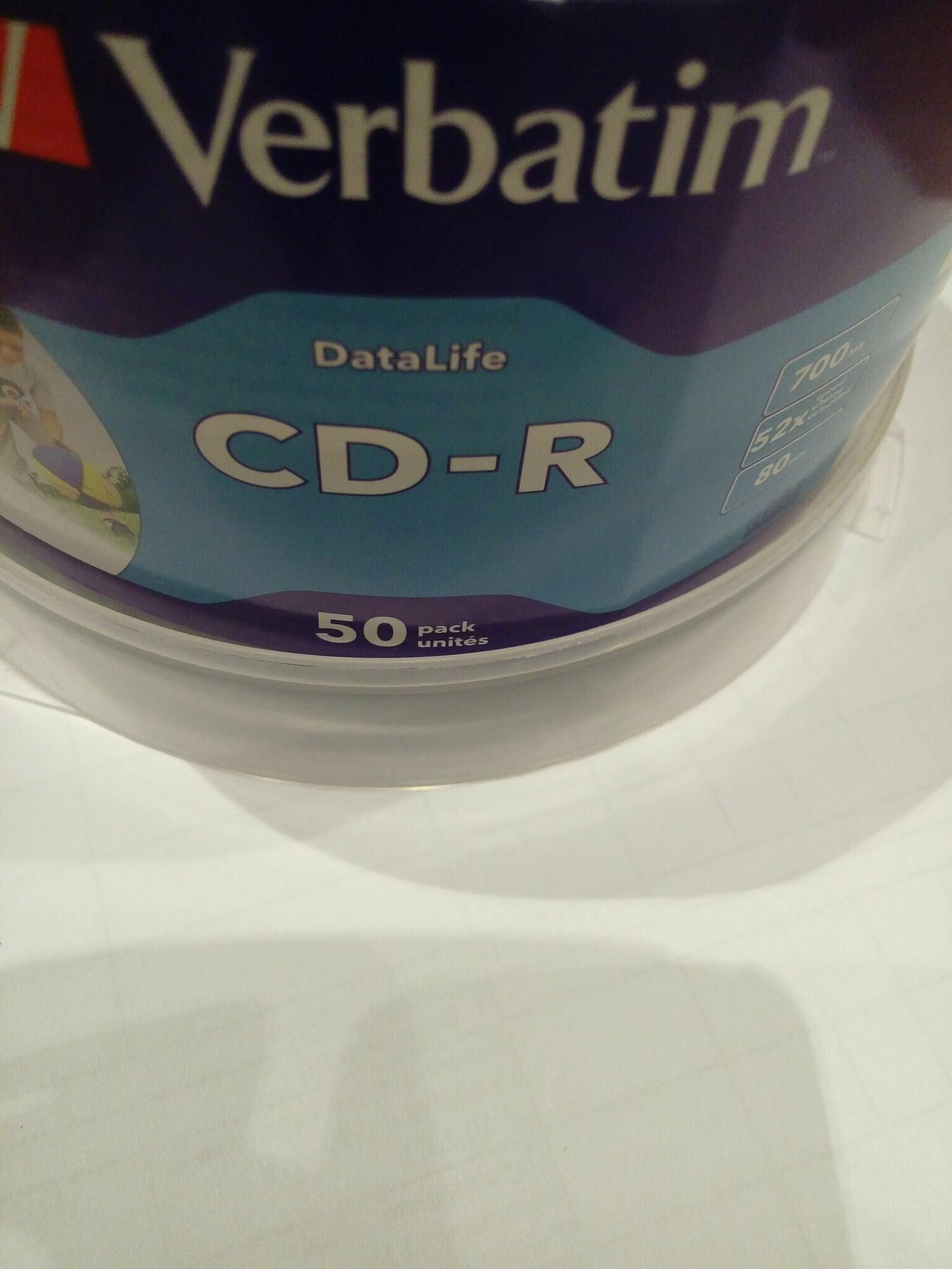 Диски CD-R Verbatim 700Mb 52x Shrink 50шт 43787 - фото №9