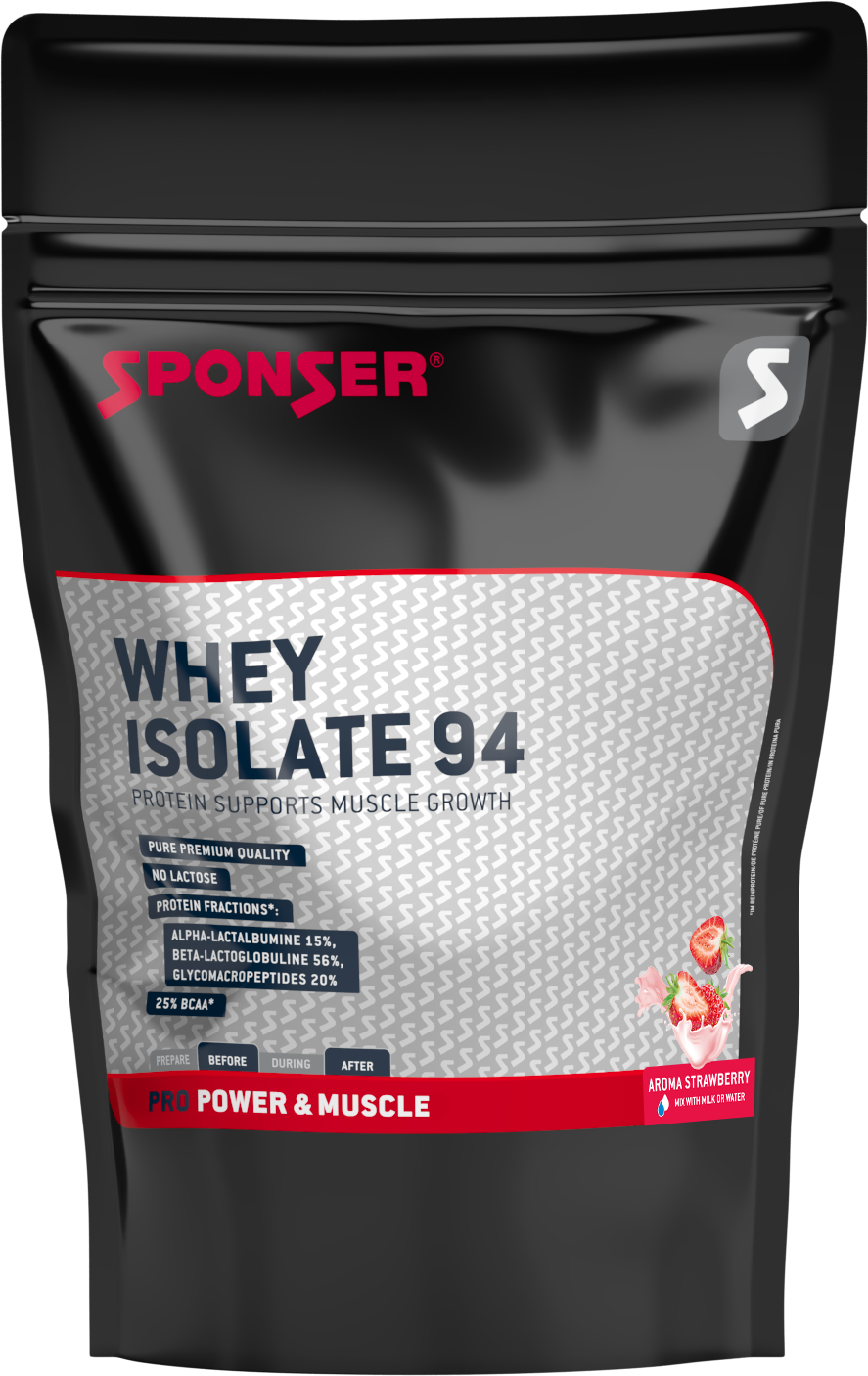 Изолят протеина SPONSER WHEY ISOLATE 94 CFM 1500 г, Клубника