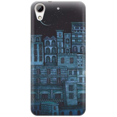 фото Cиликоновый чехол ночь над городом на htc desire 626 / 626s / 626g / 628 dual sim / нтс дезаир 626 / 626с / 626г / 628 дуал re:pa