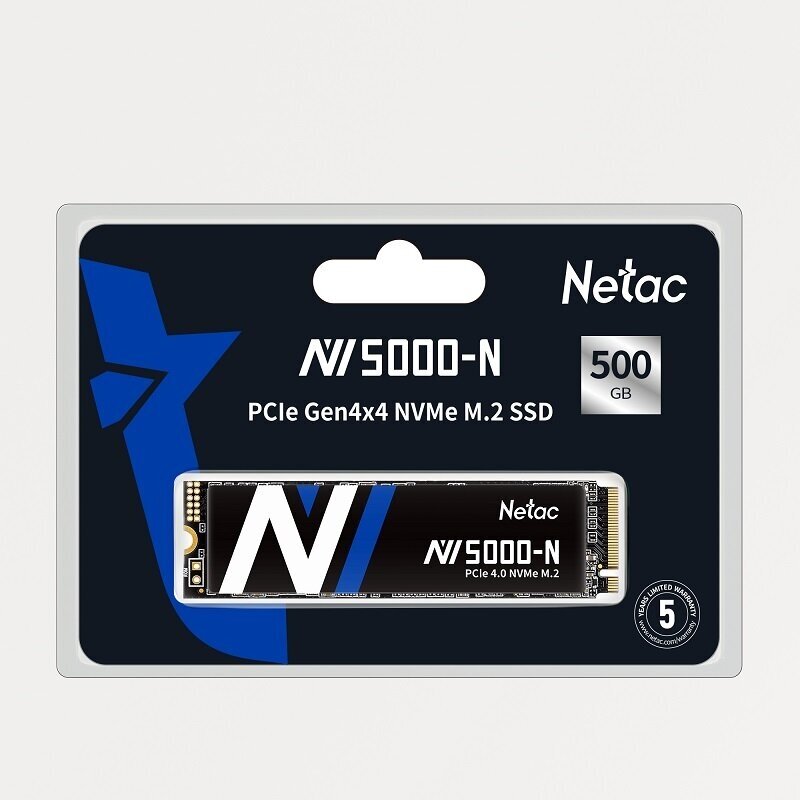 Накопитель SSD Netac 500Gb NV5000-N (NT01NV5000N-500-E4X) - фото №3