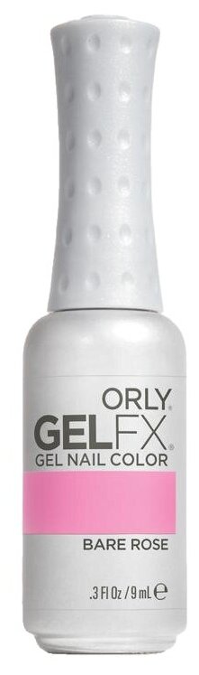 Гель-лак BARE ROSE Nail Color GEL FX ORLY 9мл