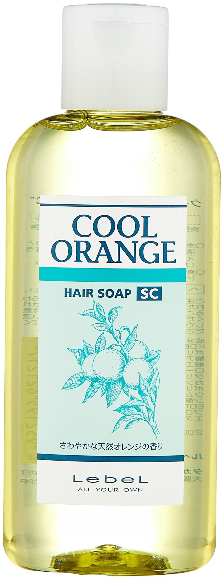 Lebel Cosmetics шампунь Cool Orange Hair Soap Super Cool