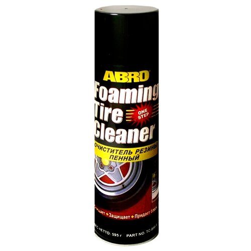 Очиститель шин Abro Masters Foaming Tire Cleaner пенный 400 мл