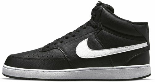 Кеды NIKE Court Vision Mid Next Nature, размер 7 US, черный