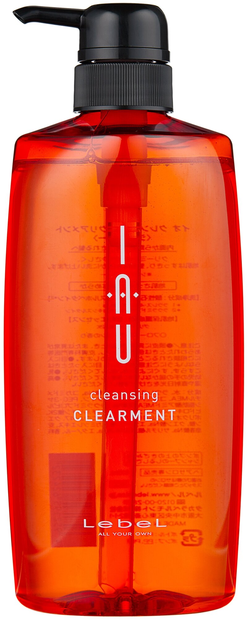 Lebel Cosmetics шампунь IAU Cleansing Clearment, 600 мл