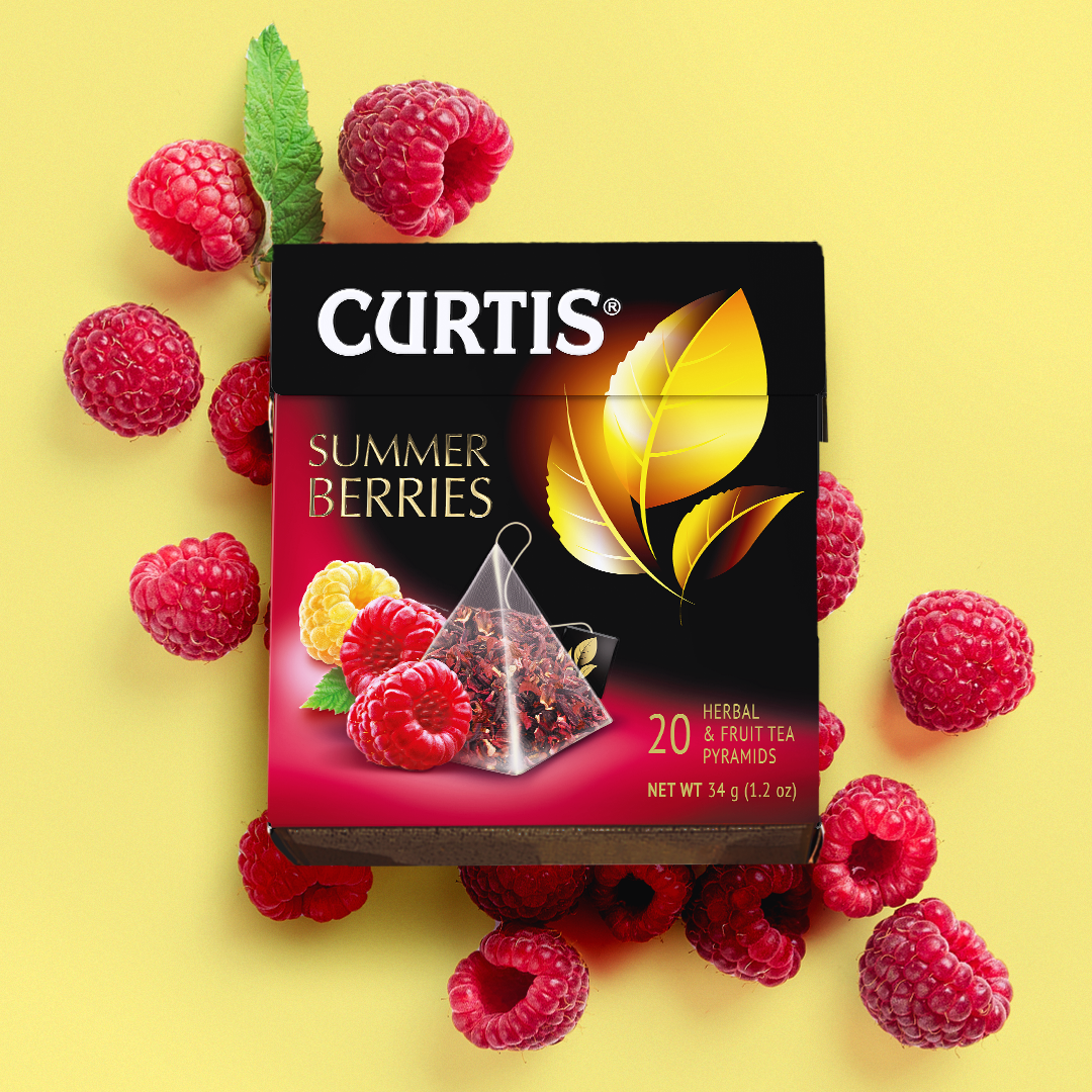 Чай фруктовый Curtis Summer Berries в пирамидках, 20х1,7 г - фото №2