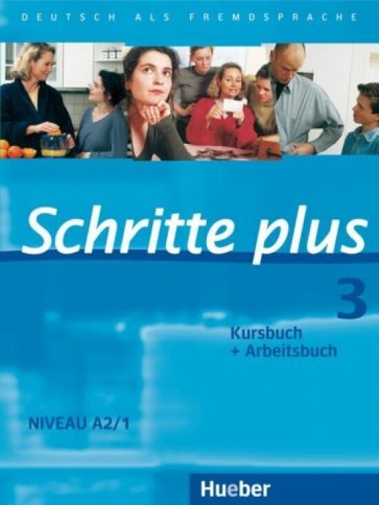 Schritte plus 3. Kursbuch + Arbeitsbuch. Deutsch als Fremdsprache - фото №1