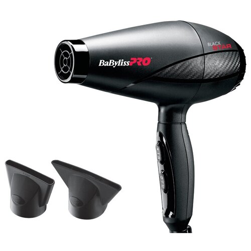 Фен BaByliss PRO Black Star, 2000 W фен black star 2000w bab6200e babyliss