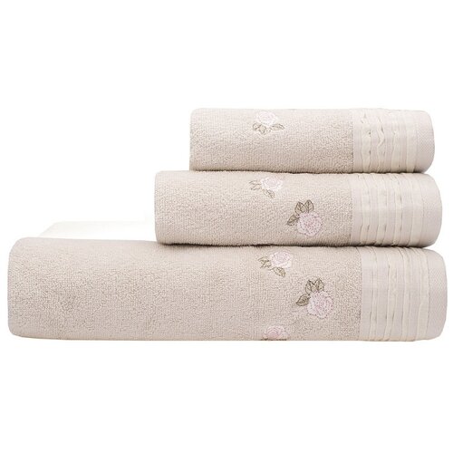 фото Tana home collection полотенце fler цвет: бежевый (35x80 см, 50x90 см, 70x140 см) br42228