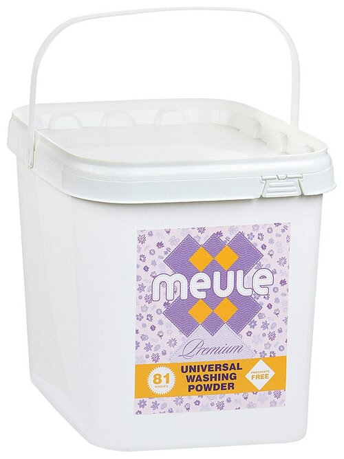 Стиральный порошок MEULE Premium, 3 кг, для черных и темных тканей, для льняных тканей