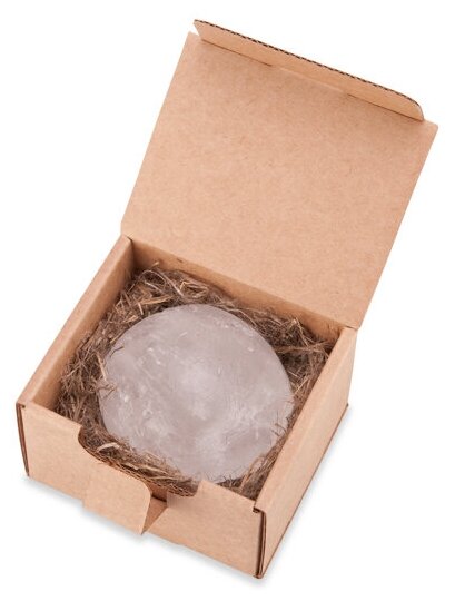 Мыльные Орехи Дезодорант Deostone в подарочной эко-коробочке, кристалл (минерал), 120 г