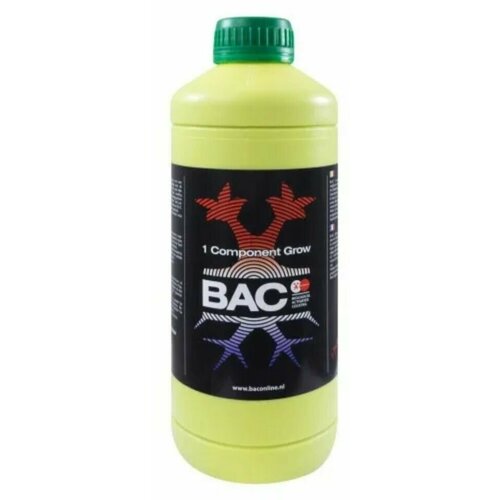 Удобрение для растений BAC 1 Component Grow 1L, удобрение на стадию вегетации