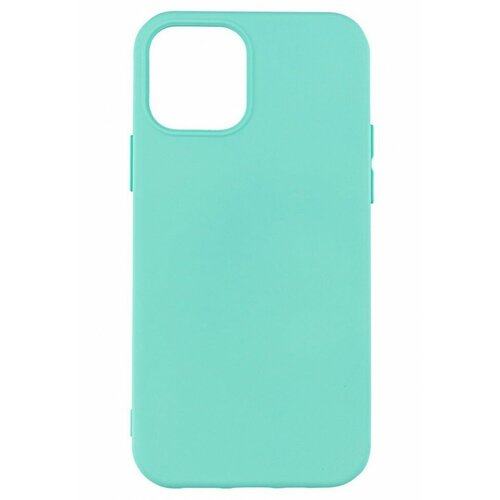 Накладка силиконовая Silicone Case для iPhone 12 / iPhone 12 Pro бирюзовая