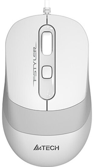 Мышь A4TECH Fstyler FM10 белый/серый оптическая USB (1147676)