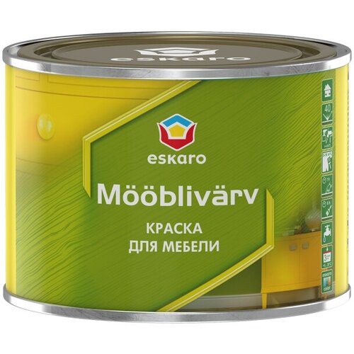 Краска акриловая ESKARO Mooblivarv база TR 0,45л, арт.4740381014857