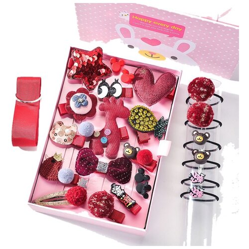 Комплект заколок для девочки 24шт. HAPPY EVERY DAY