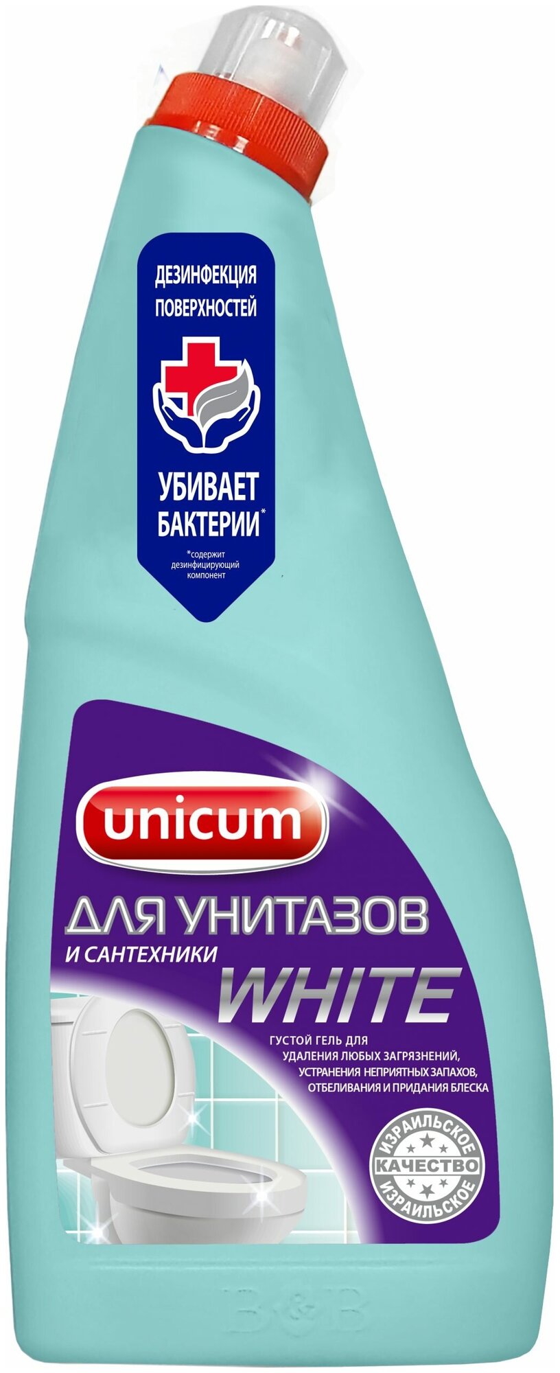 Средство для унитаза Unicum гель, 750 мл