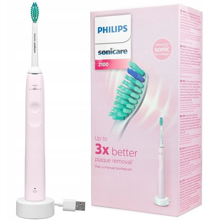 Электрическая зубная щетка Philips Sonicare 2100 Series - фото №5