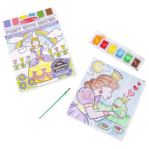 фото "творчество" набор "рисуем водой" принцессы melissa doug 4166 melissa & doug