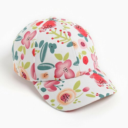 фото Бейсболка rossini, размер 52-54, белый