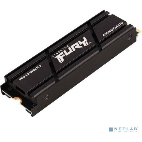 Kingston накопитель Kingston SSD Fury Renegade 500GB M2 22x80mm NVMe PCIe 40 x4 3D TLC SFYRSK500G 1319600₽