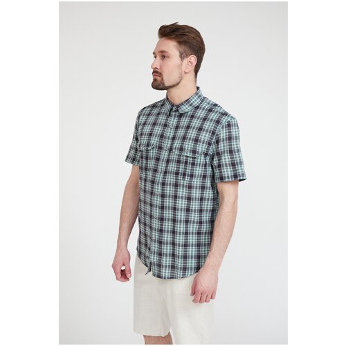 фото Рубашка finn flare размер 3xl светло-зеленый (513)