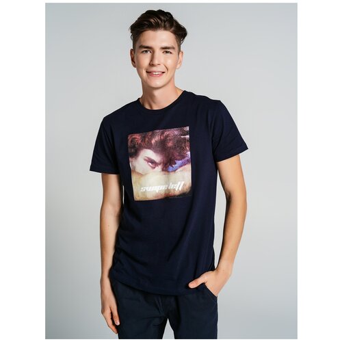 фото Футболка твое 72983 размер s, темно-синий, men