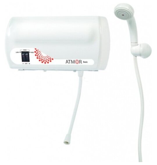 Проточный водонагреватель ATMOR Basic 5 Kw SHOWER (душ) - фотография № 18