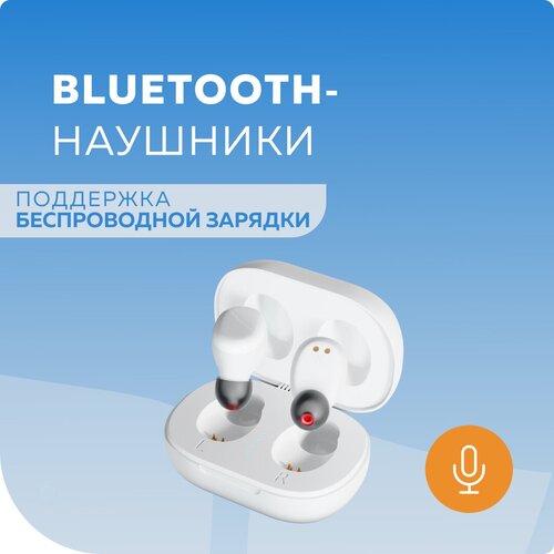 TWS наушники беспроводные Smart вакуумные More choice BW10S TWS White наушники more choice bw31s tws беспроводные white