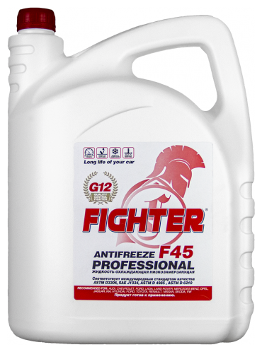 Антифриз Fighter G12 (10кг) красный