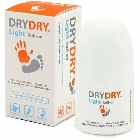 Средство от потовыделения Dry Dry/Драй Драй Light 50мл