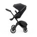 Прогулочная коляска Stokke Xplory X, rich black, цвет шасси: черный