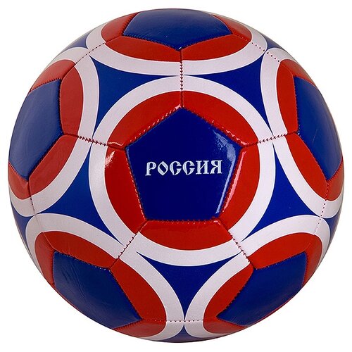фото Мяч футбольный, 280-300г, №5, pvc, глянц., 1 слой, россия. гратвест