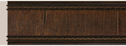 Изображение товара Багет Cosca "Бордюр 50", полистирол, красное дерево, влагостойкий, 5 см x 25 м, набор 6 шт