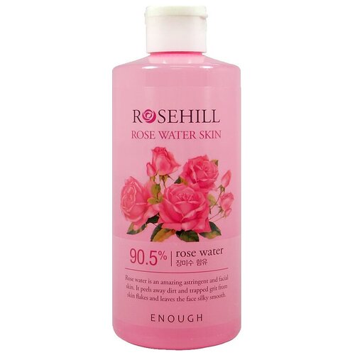 Тонер для лица с розовой водой Enough Rosehill Rose Water Skin 300ml