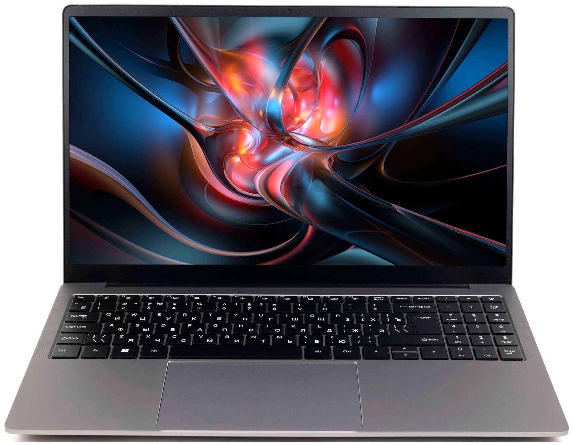 Ноутбук HIPER Office H1574O582DM 156" IPS Intel Core i5 1235U 13ГГц 10-ядерный 8ГБ 256ГБ SSD Intel UHD Graphics интегрированное Fr