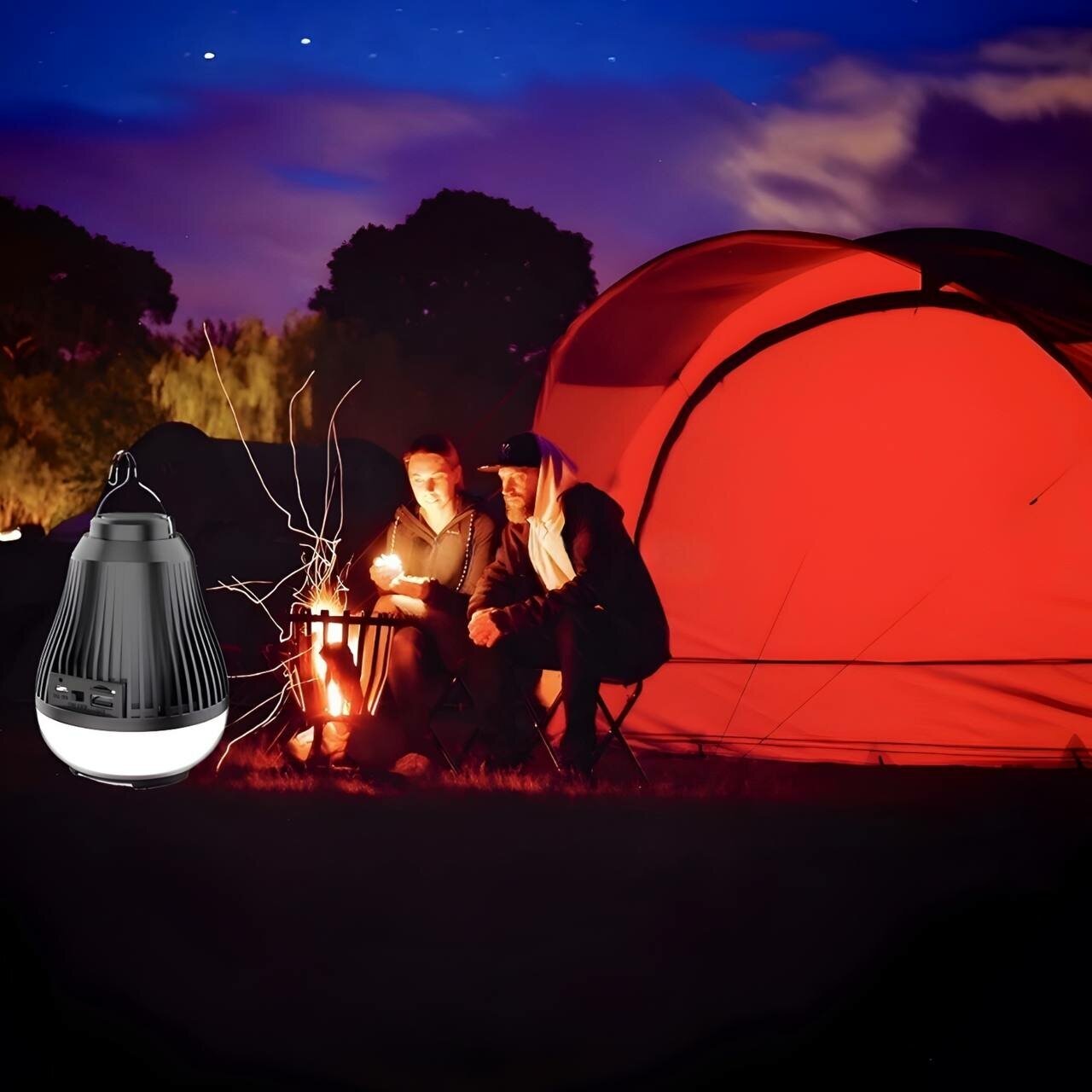 Лампочка для палатки, Bluetooth колонка портативная, Фонарь для кемпинга, Походный подвесной светильник, для сада, барбекю