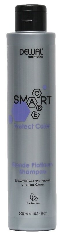 Dewal Cosmetics шампунь Smart Care Protect Color Blonde Platinum, 300 мл