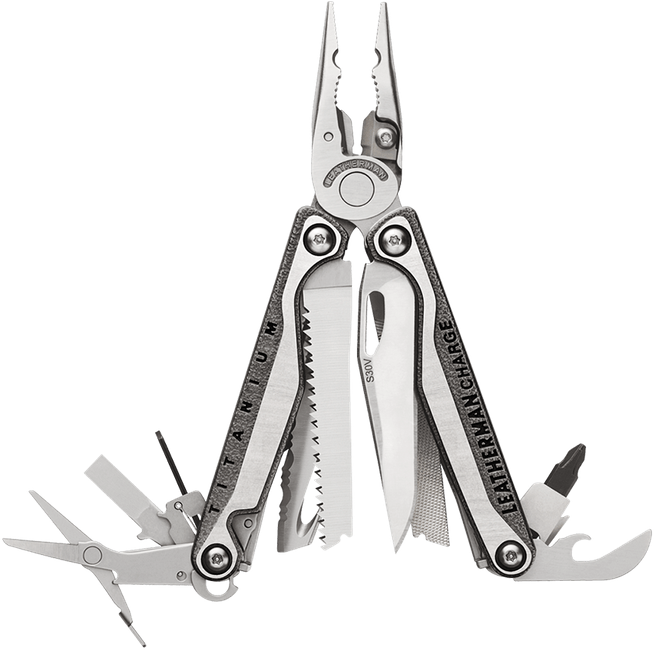 Мультитул Leatherman Charge Plus TTI с чехлом на кнопке