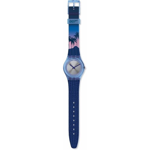 Наручные часы swatch Наручные часы SWATCH LICENCE TO KILL 1989 GZ328, синий