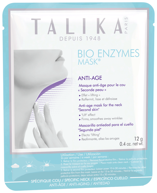 Talika маска Talika Bio Enzymes Anti-Age для шеи, 12 г