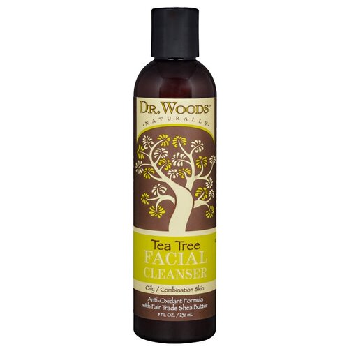 Dr. Woods средство для умывания с маслом чайного дерева Tea Tree Facial Cleanser, 236 мл, 320 г