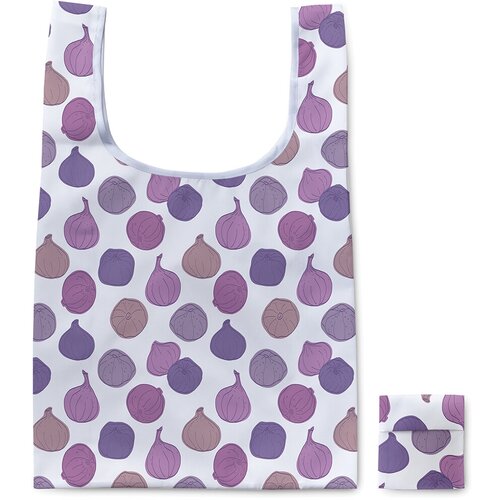 фото Складная сумка багги joyarty "пурпурный чеснок", 67х41 см