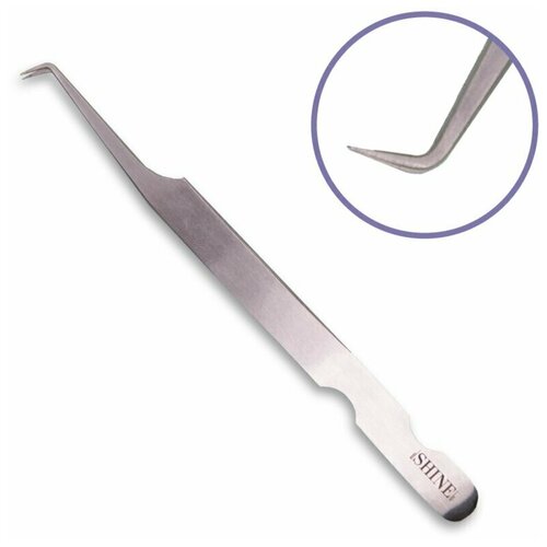 Пинцет elSHINE, Elegant L-образный