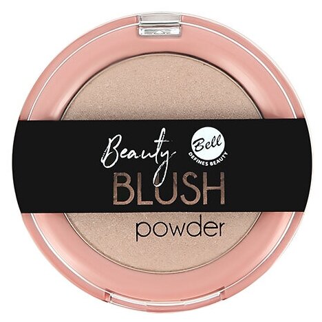 Румяна для лица `BELL` BEAUTY BLUSH POWDER тон 02