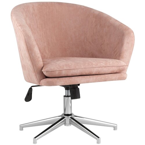 фото Кресло stool group харис, 72 x 64 см, обивка: ткань, цвет: пыльно-розовый