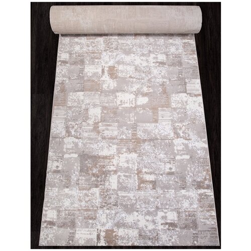 Ковер RICHI - Дорожка Бежевый, Современный, Ковер на пол, в гостиную, спальню, в ассортименте, Турция, Бельгия, (80 см. на 2500 см.)