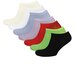 Женские носки STATUS укороченные, подарочная упаковка, вязаные, усиленная пятка, 7 пар, размер 23-25, мультиколор