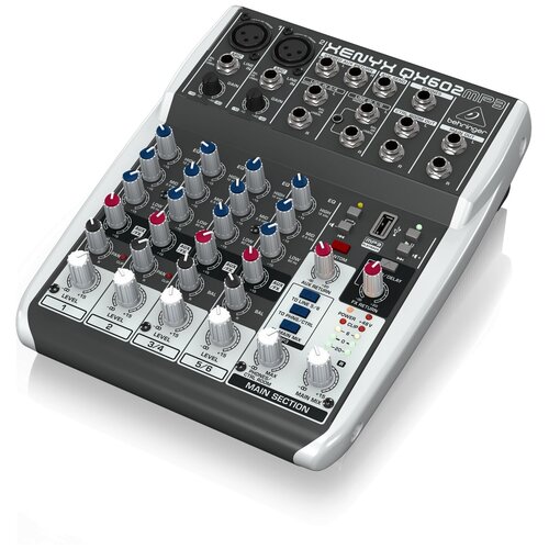 фото Behringer qx602mp3 компактный микшерный пульт