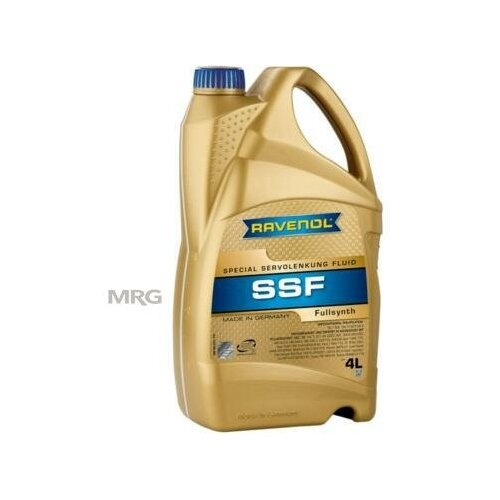 RAVENOL 1181100004 Жидкость для гидроусилителя 4л SSF (синтетика)